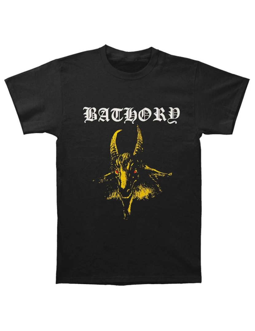 Rockinstone - T-shirt Cabra Amarela Bathory