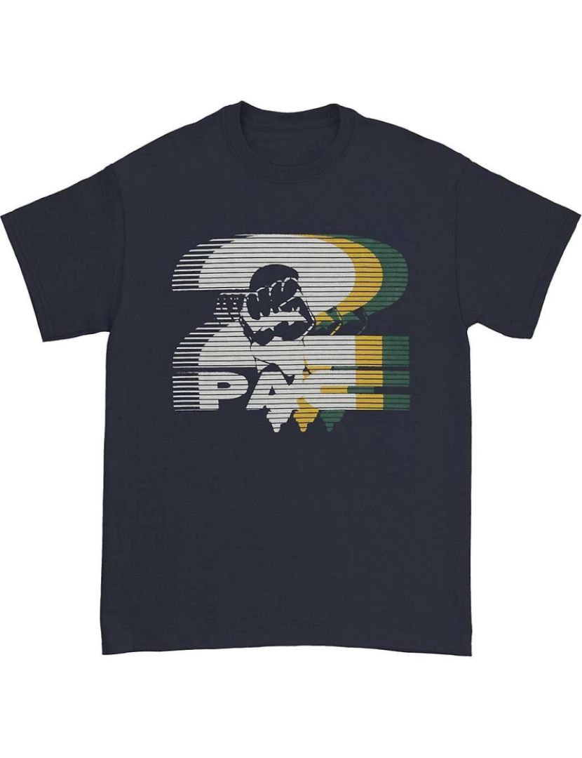 Rockinstone - T-shirt Camiseta Punho Tupac