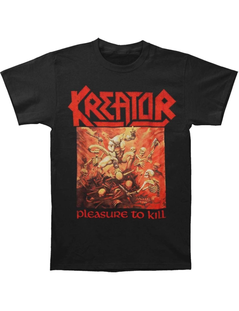 Rockinstone - T-shirt Kreator Prazer em matar Tee