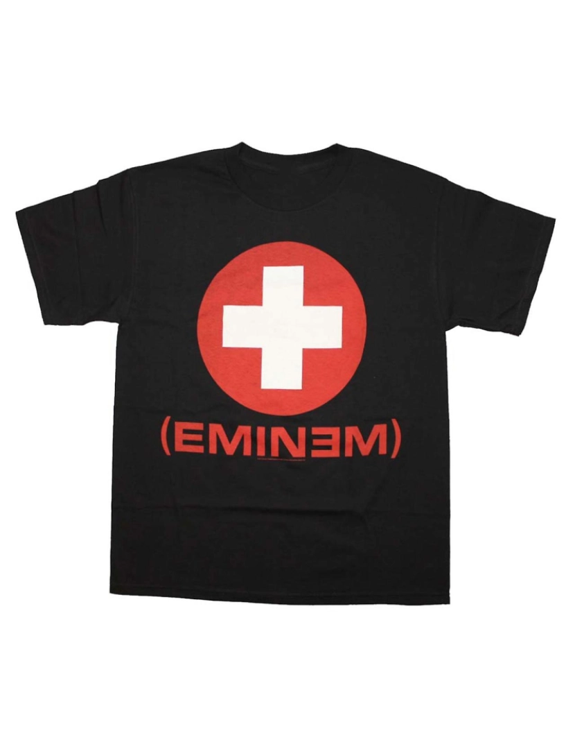 Rockinstone - T-shirt Eminem Eminem Recuperação Preto