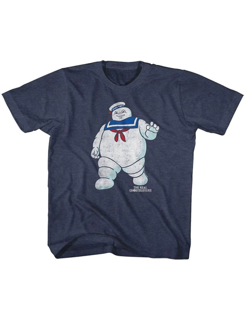 Rockinstone - T-shirt Os Caça-Fantasmas Mr Stay Puft 2 Juventude