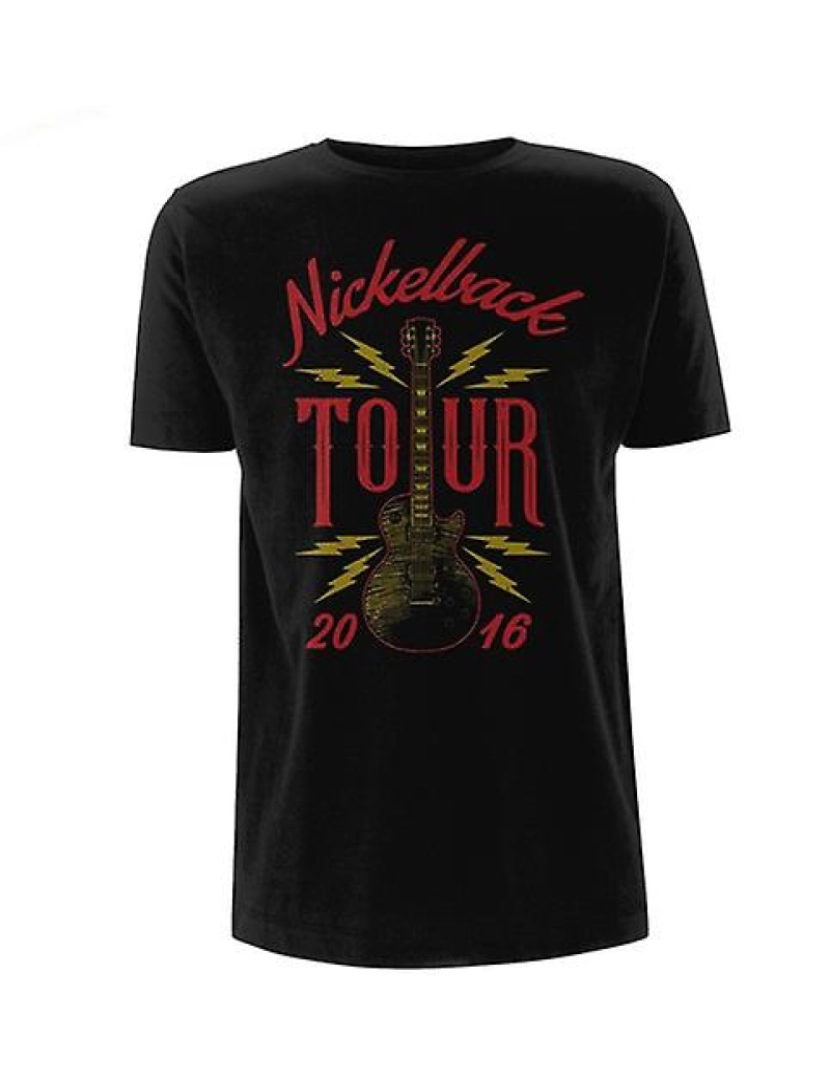 Rockinstone - T-shirt Turnê de guitarra Nickelback 2016