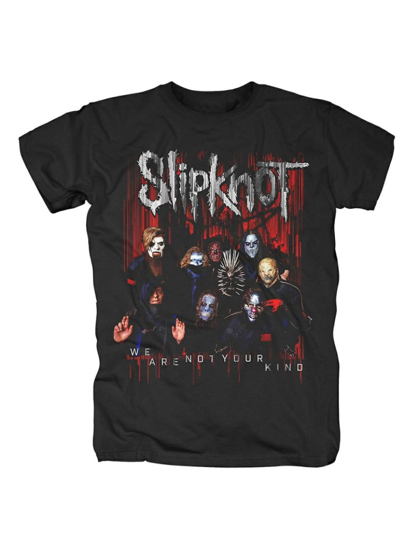 Rockinstone - T-shirt Foto do grupo Slipknot