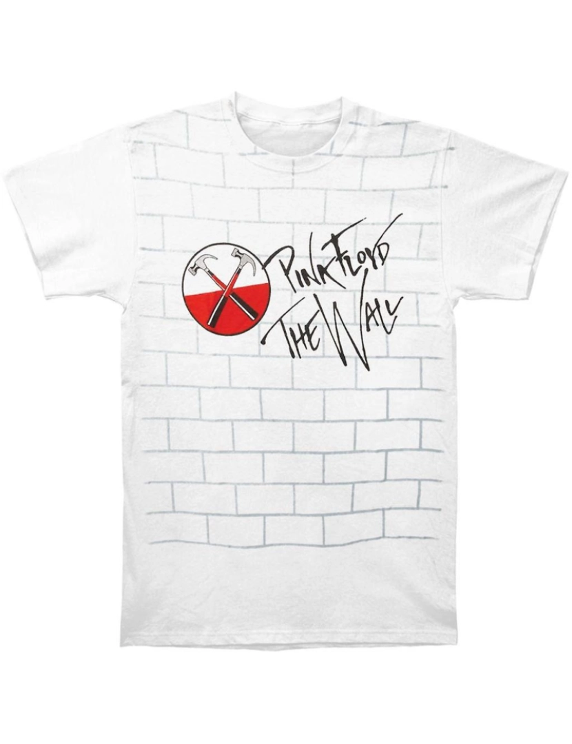 Rockinstone - T-shirt Pink Floyd a parede