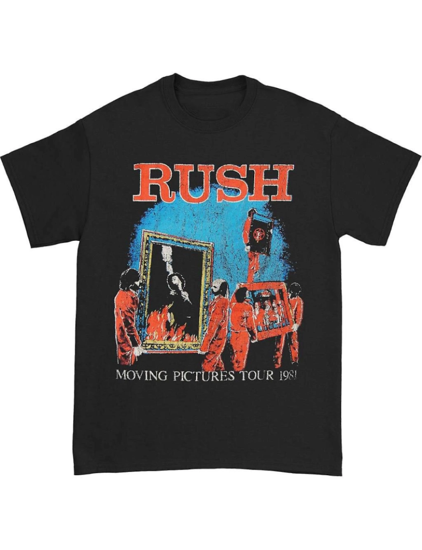 Rockinstone - T-shirt Tour de imagens em movimento do Rush