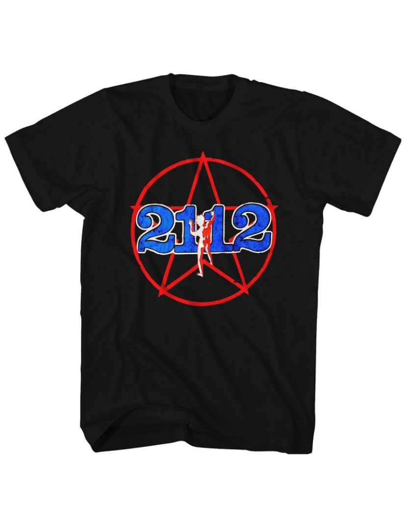 imagem de T-shirt Rush 2112 Arte do Álbum Rush1