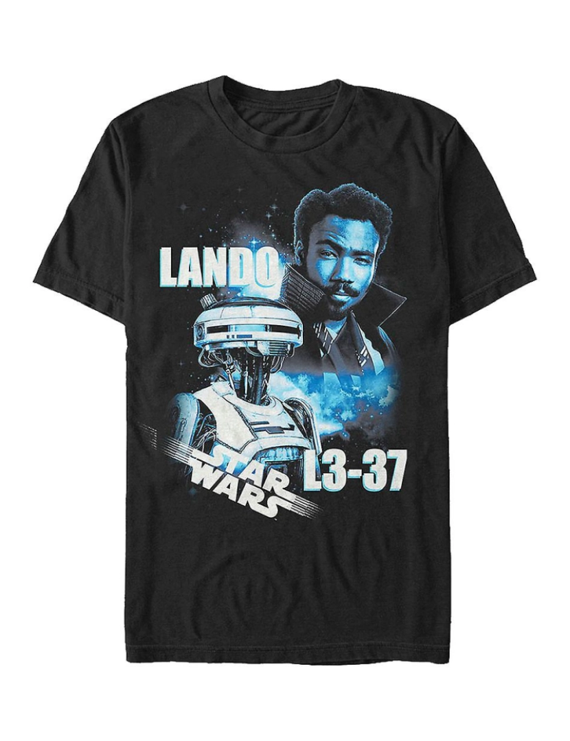 Rockinstone - T-shirt Lando e L3-37 Solo Star Wars