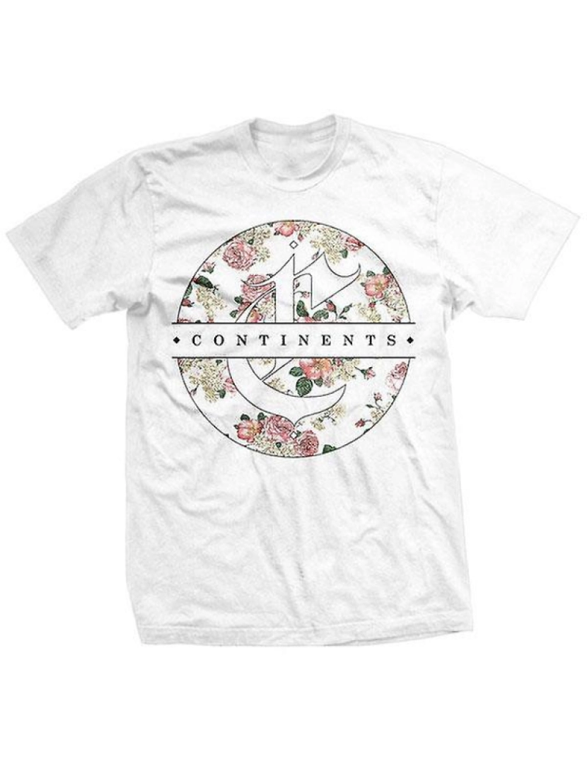 Rockinstone - T-shirt Continentes Florais