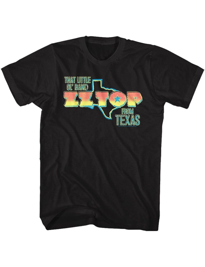 Rockinstone - T-shirt ZZ Top Banda do Texas