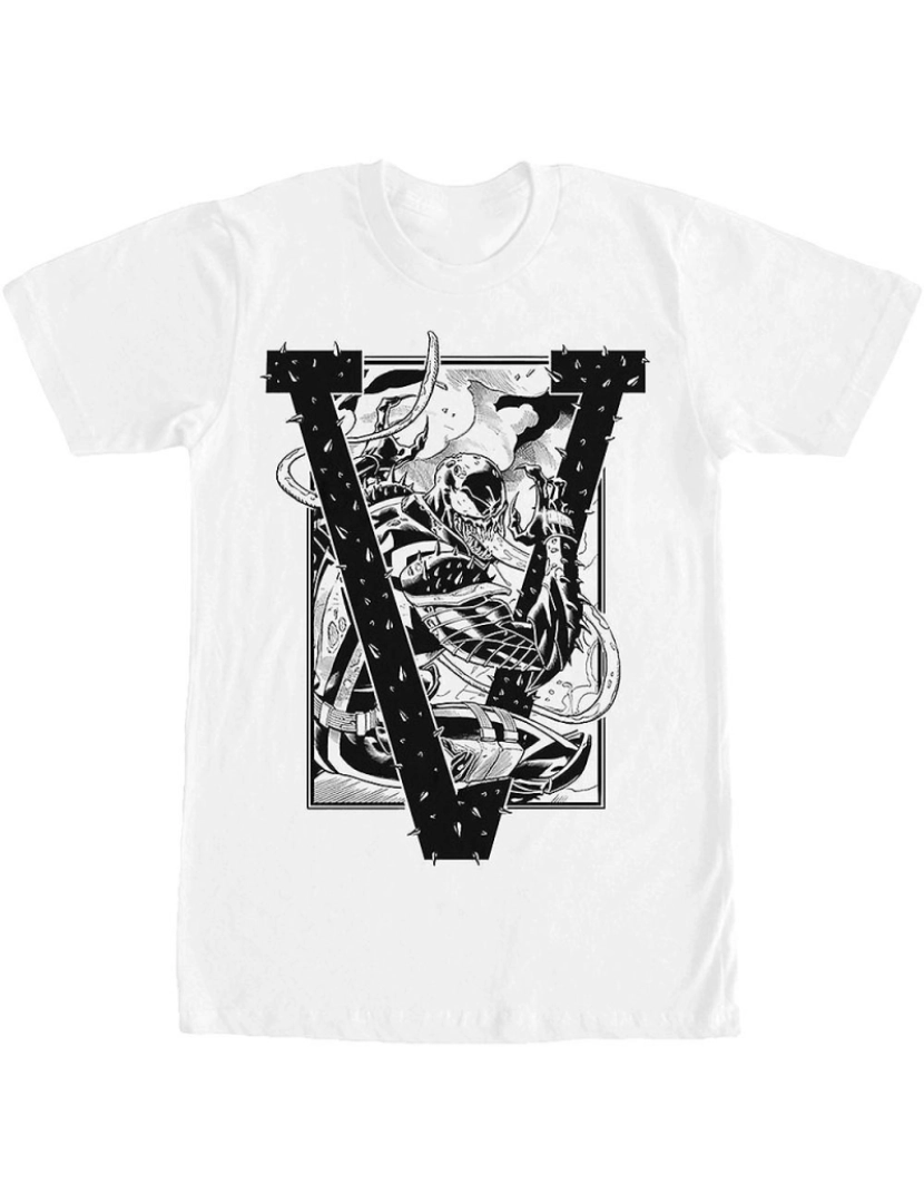 Rockinstone - T-shirt Veneno Preto e Branco