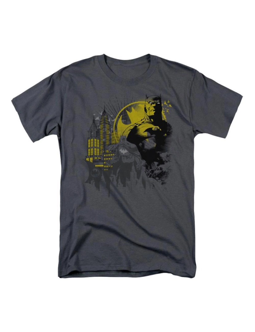 Rockinstone - T-shirt Batman, a cidade sombria