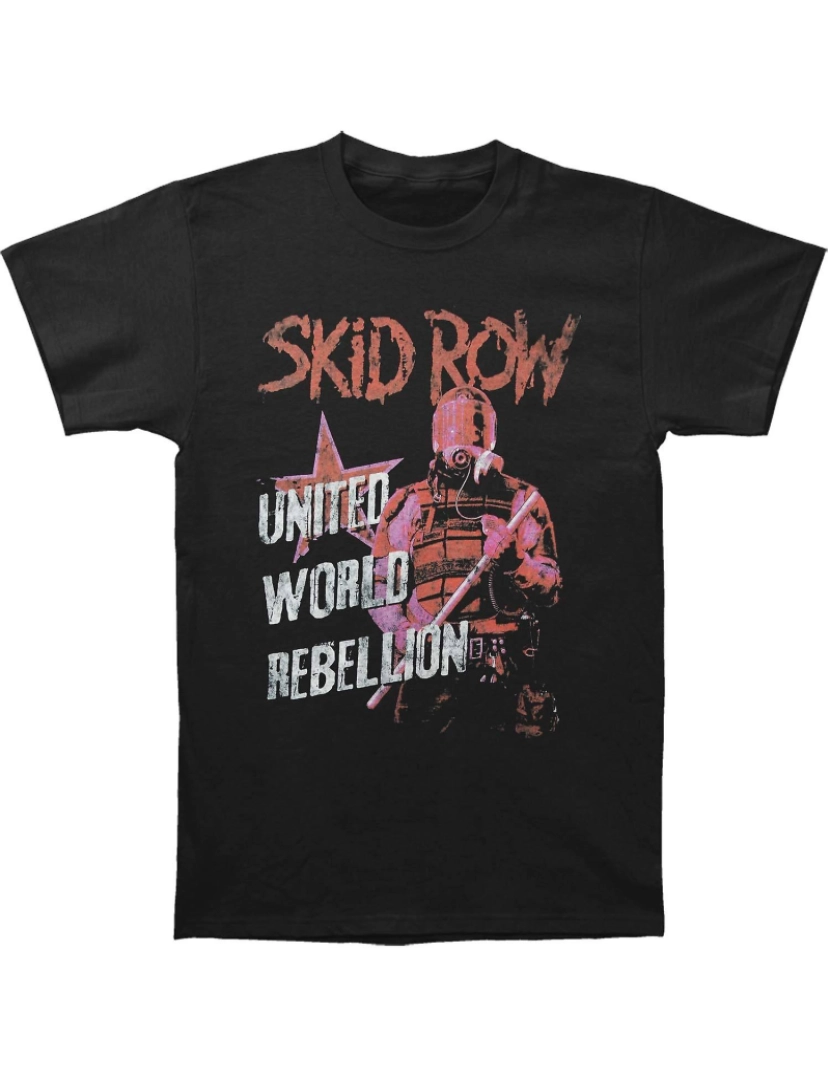 imagem de T-shirt Excursão Skid Row Uwr 2013-141