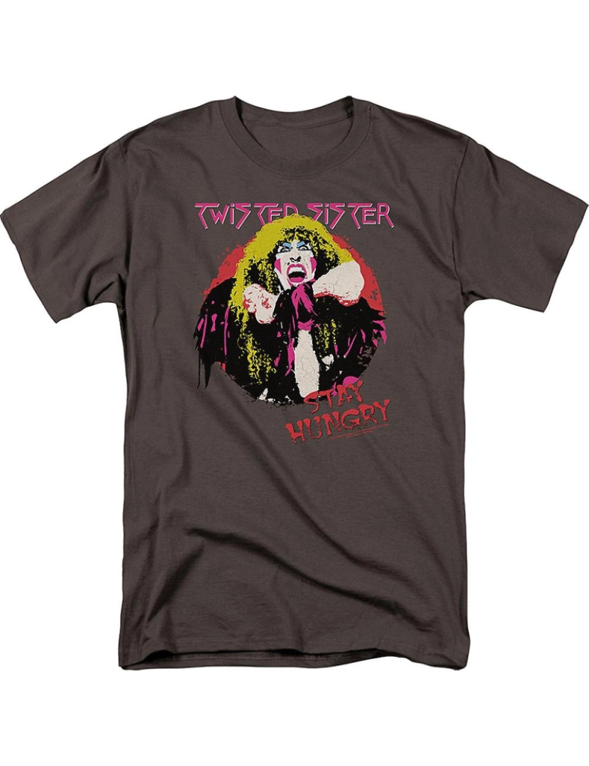 Rockinstone - T-shirt Camisa Twisted Sister Stay Hungry