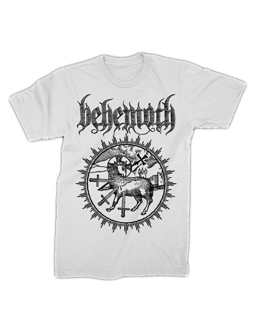 Rockinstone - T-shirt Sigilo do Cordeiro Behemoth