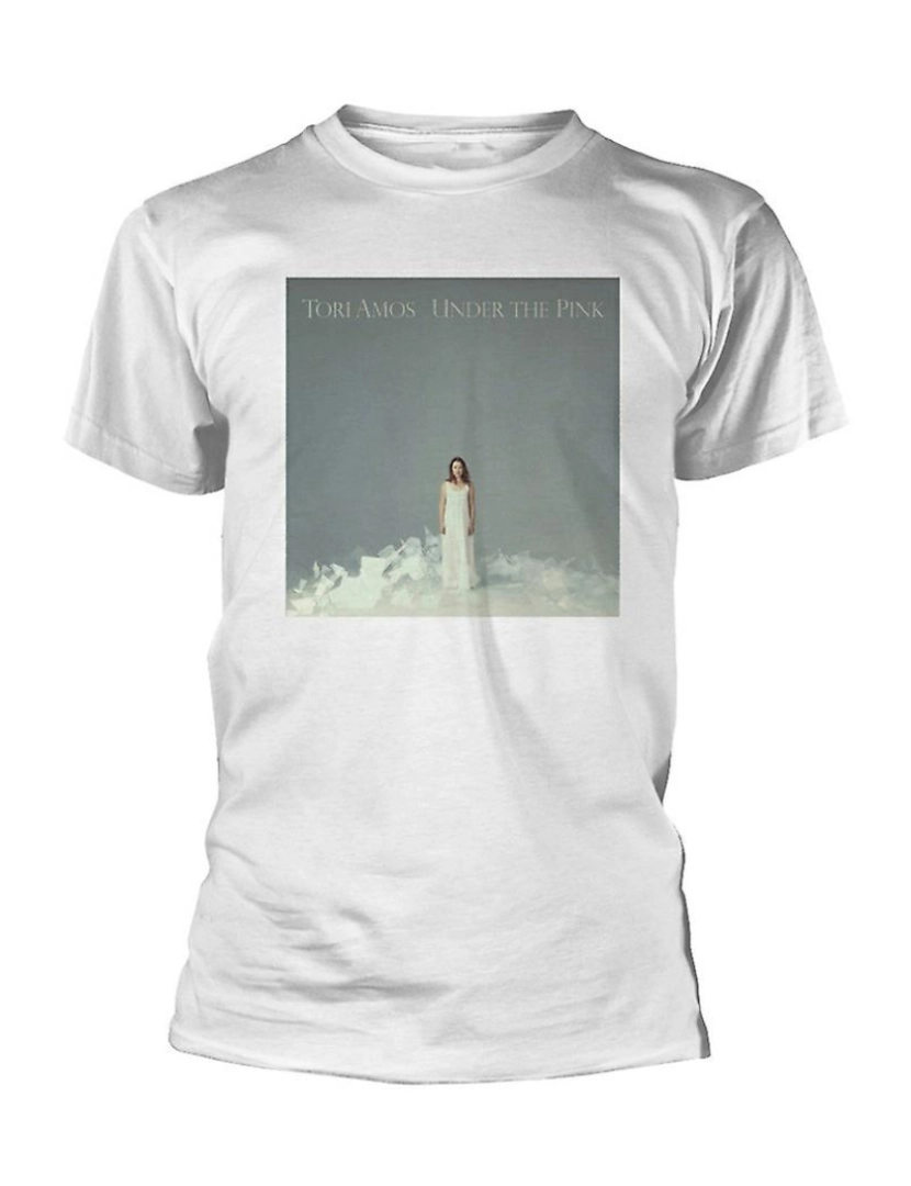 Rockinstone - T-shirt Tori Amos sob o rosa