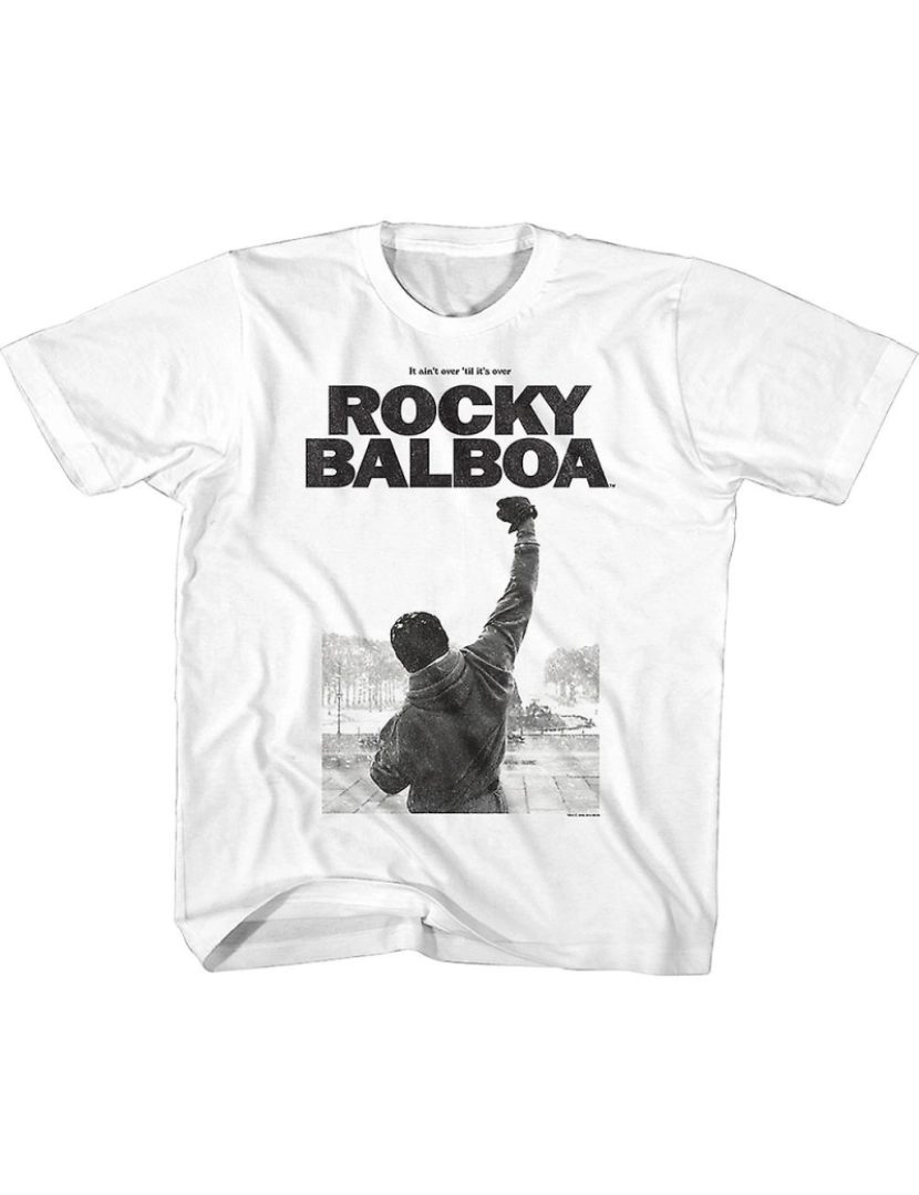 Rockinstone - T-shirt Crianças Rocky Balboa