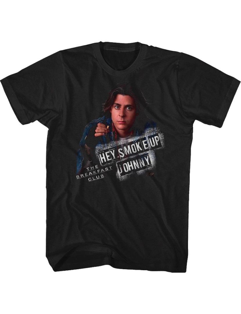 Rockinstone - T-shirt Camiseta The Breakfast Club Smoke Up Johnny