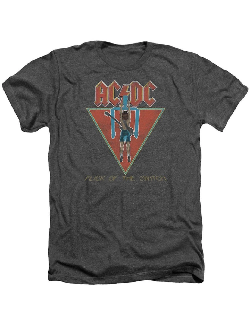 Rockinstone - T-shirt Movimento AC/DC do interruptor