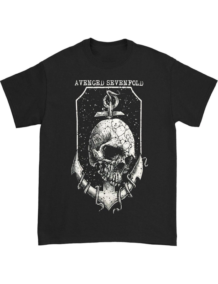 Rockinstone - T-shirt Âncora Avenged Sevenfold