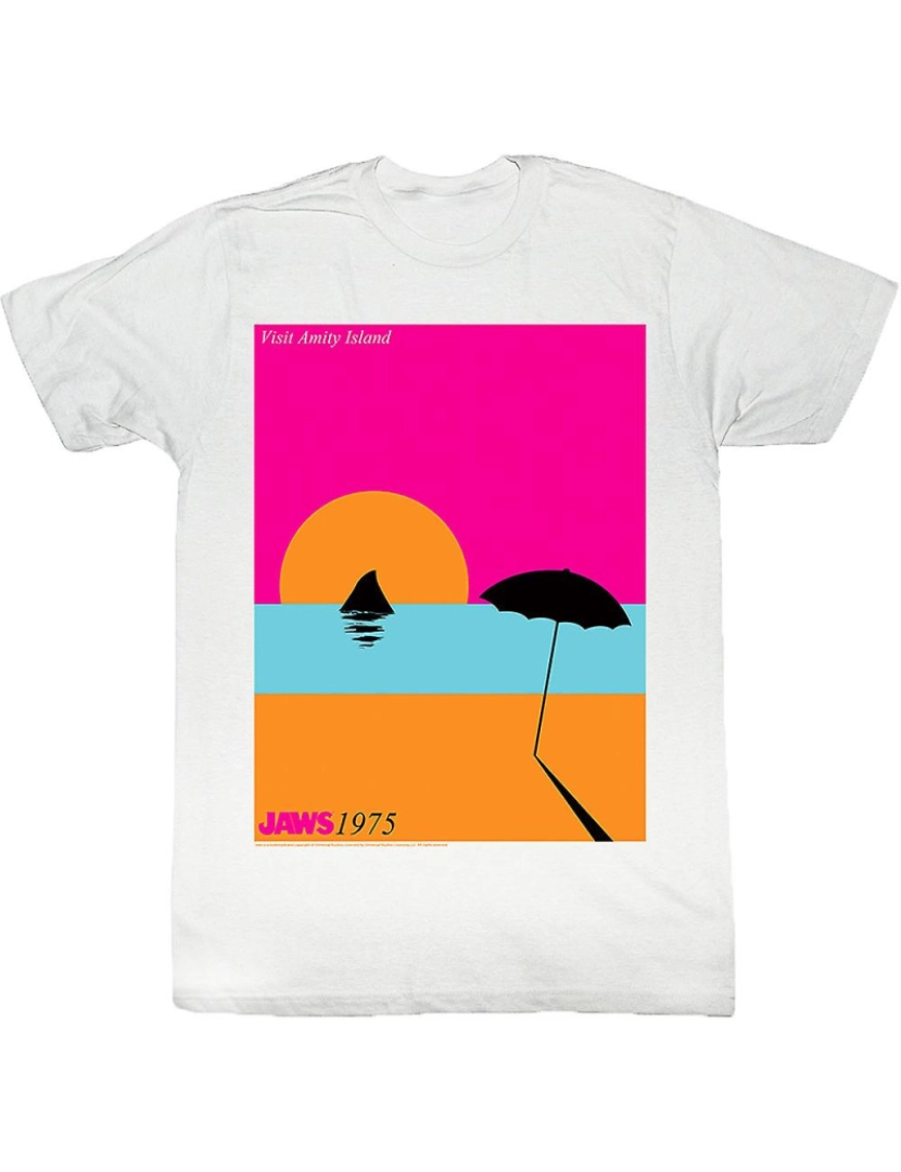 Rockinstone - T-shirt Camisa Endless Summer Jaws