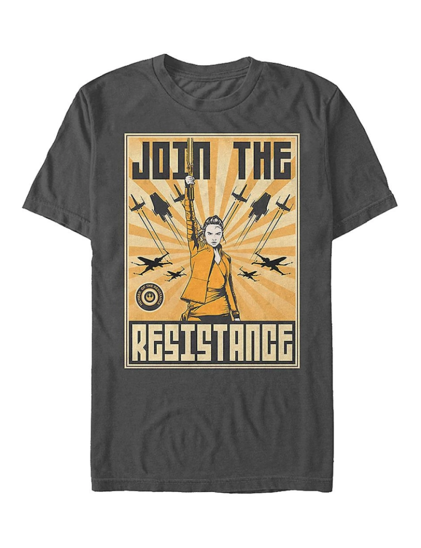 Rockinstone - T-shirt Junte-se à Resistência Star Wars Os Últimos Jedi