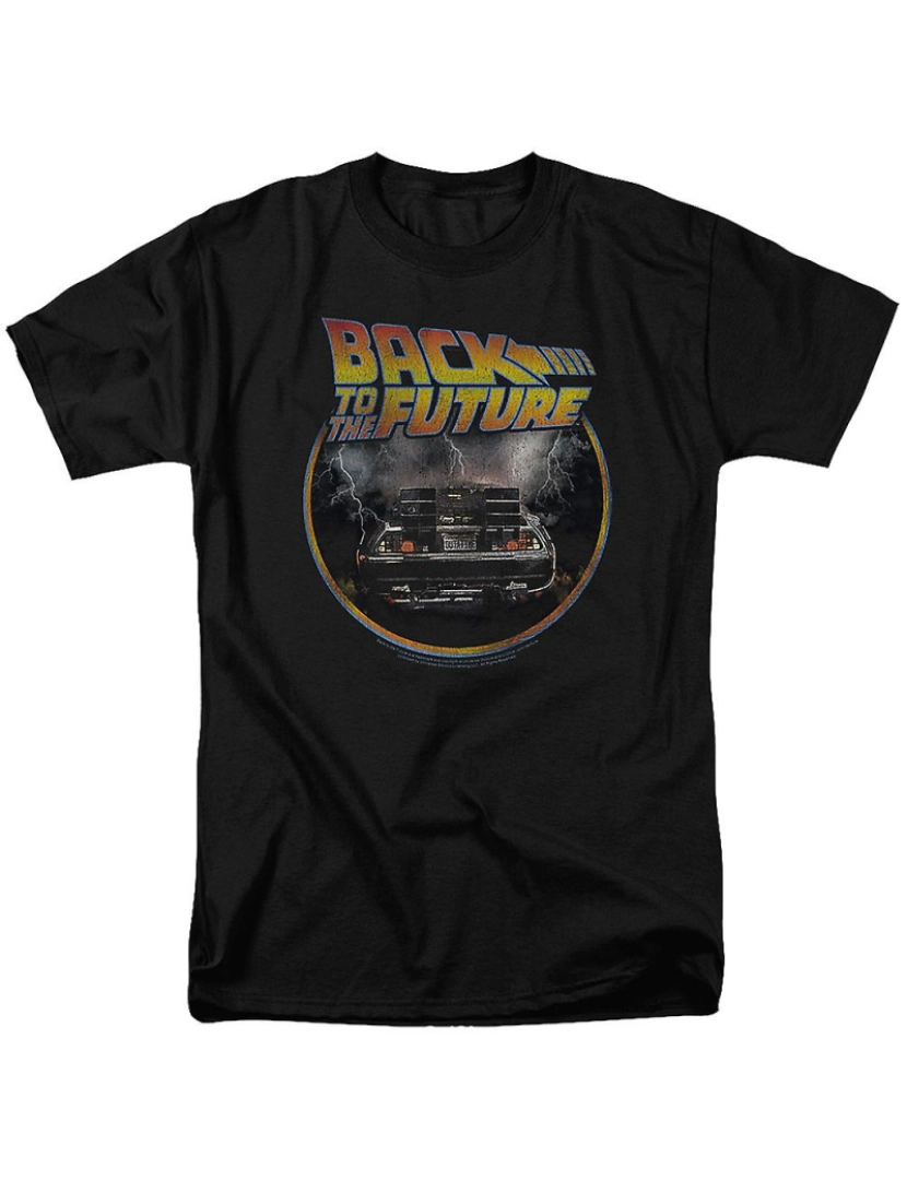 Rockinstone - T-shirt DeLorean de volta ao futuro