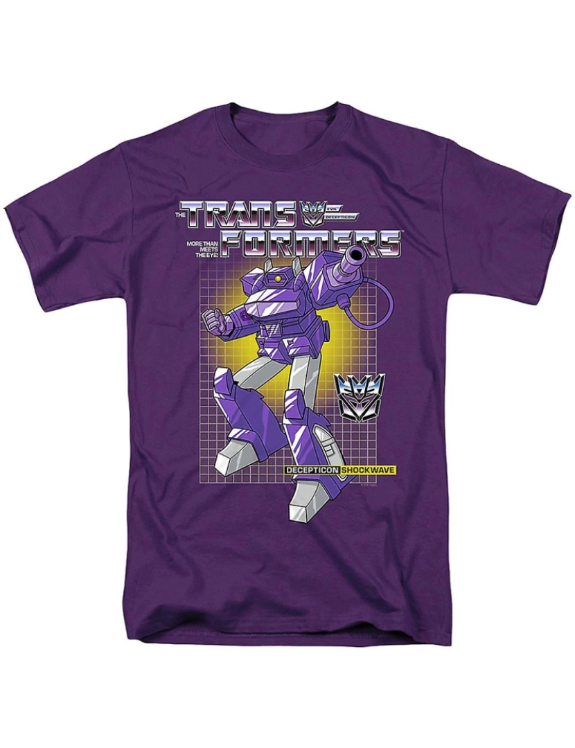 Rockinstone - T-shirt Transformadores de ondas de choque Decepticon