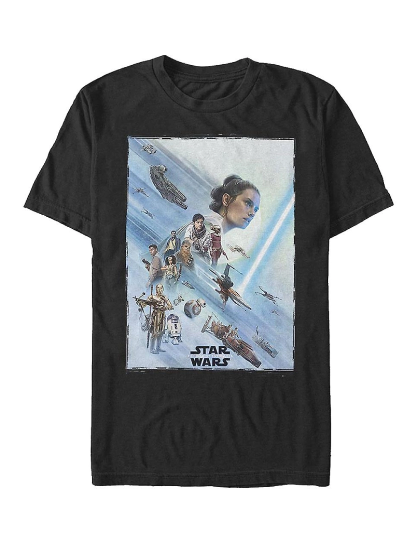 Rockinstone - T-shirt Pôster da Resistência A Ascensão Skywalker Star Wars