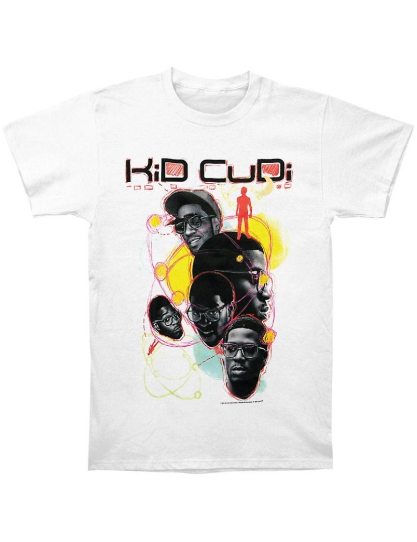 Rockinstone - T-shirt Esboço de Kid Cudi