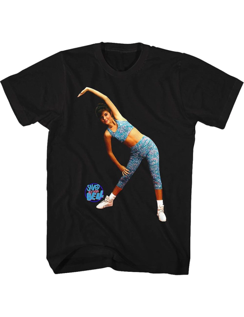 Rockinstone - T-shirt Kelly Kapowski Aeróbica salva pelo gongo