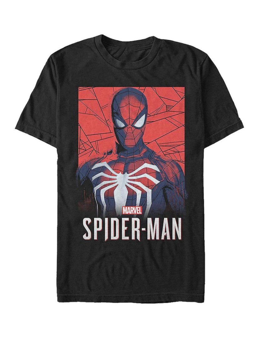 Rockinstone - T-shirt Homem-Aranha Cabeça de Teia