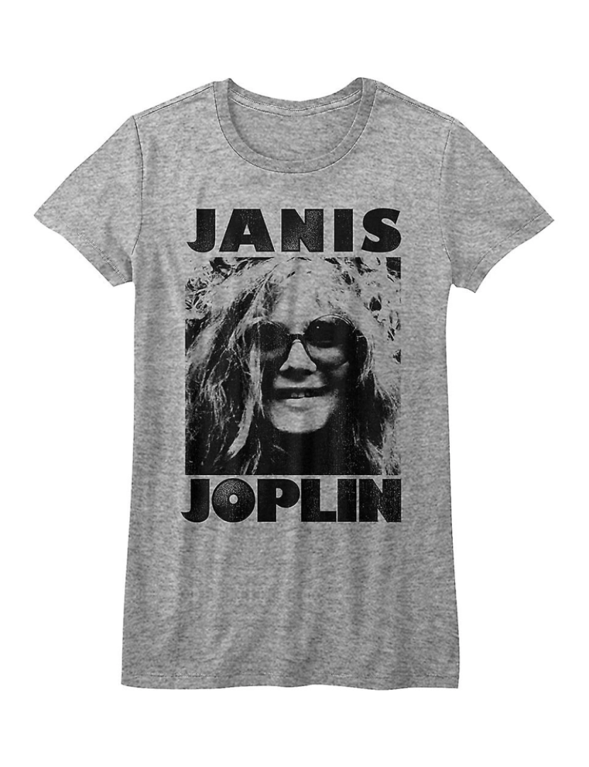 Rockinstone - T-shirt Camisa Júnior Janis Joplin