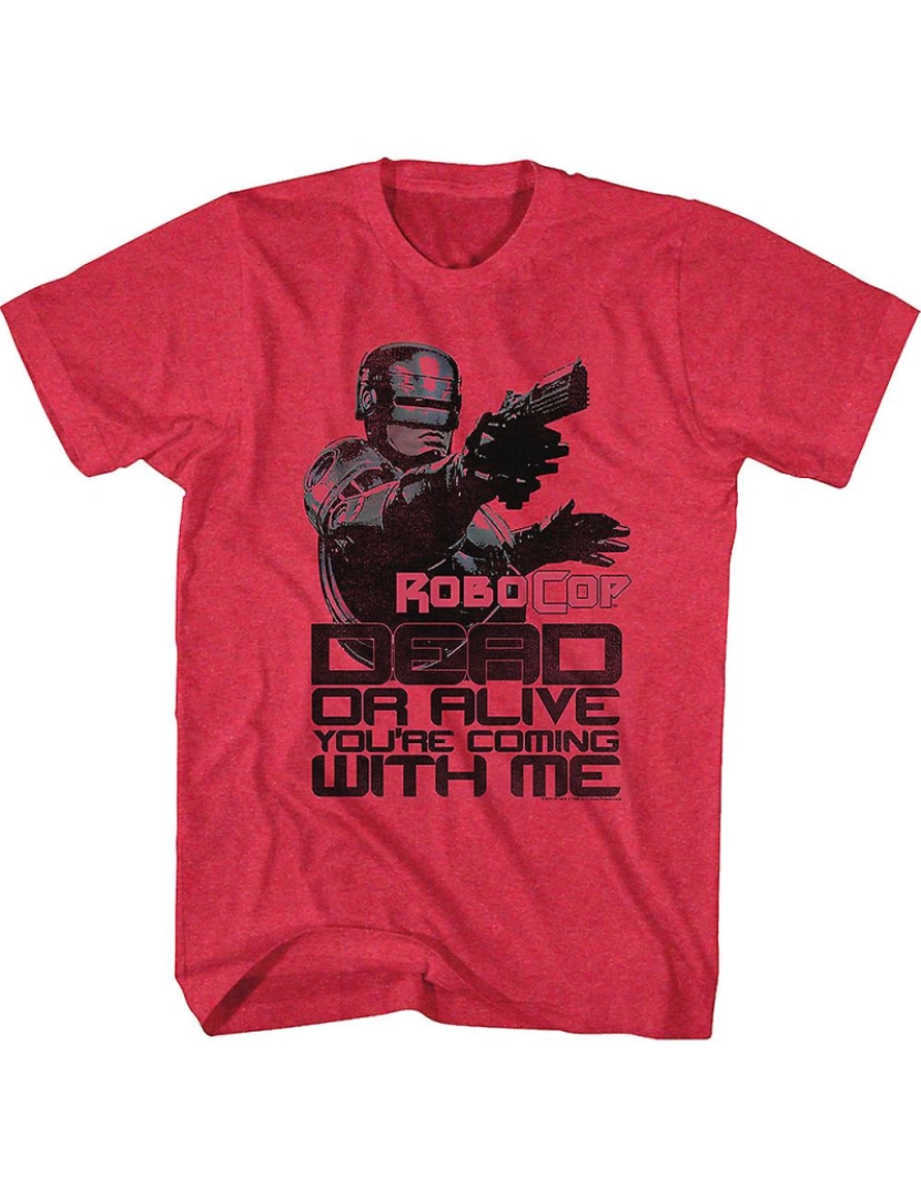 Rockinstone - T-shirt Camisa Robocop Morto ou Vivo