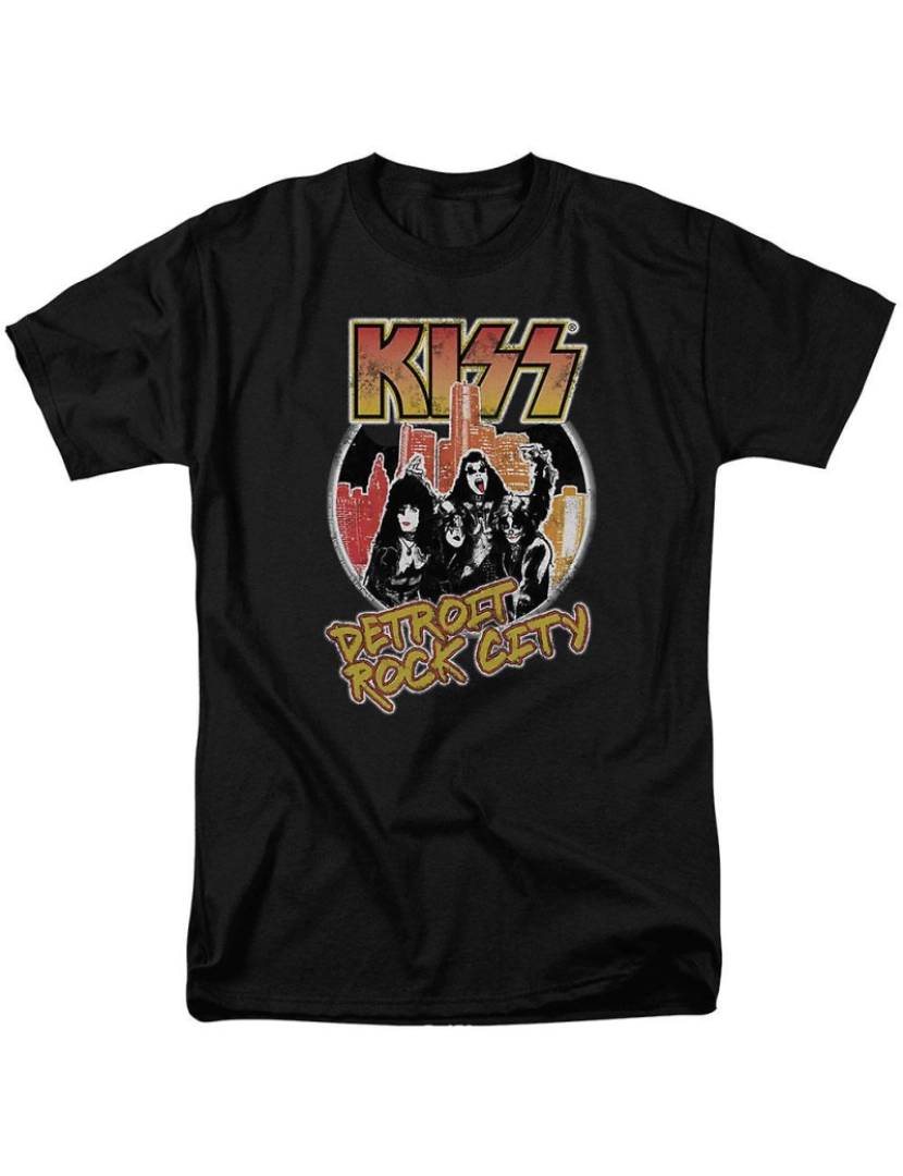 Rockinstone - T-shirt KISS Detroit Rock City Adulto