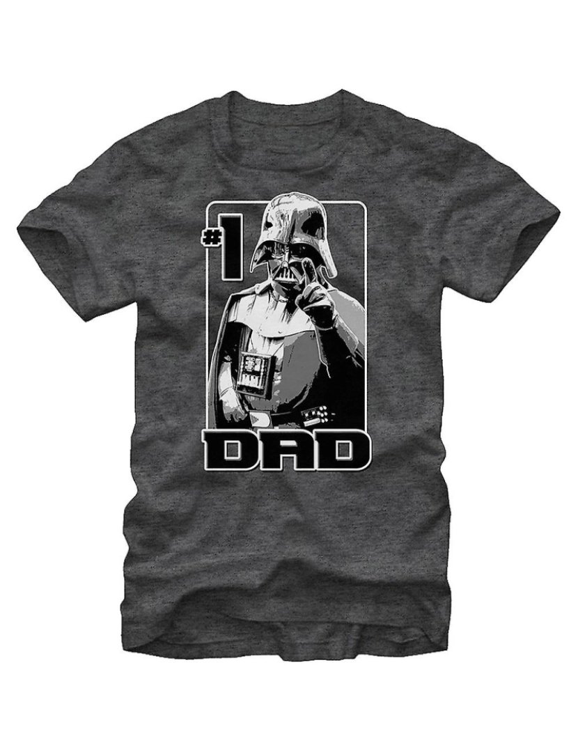 Rockinstone - T-shirt Darth Vader nº 1, pai de Star Wars