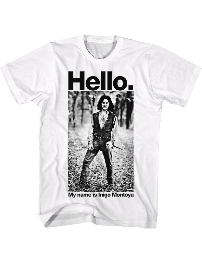 Rockinstone - T-shirt Inigo Montoya Branco