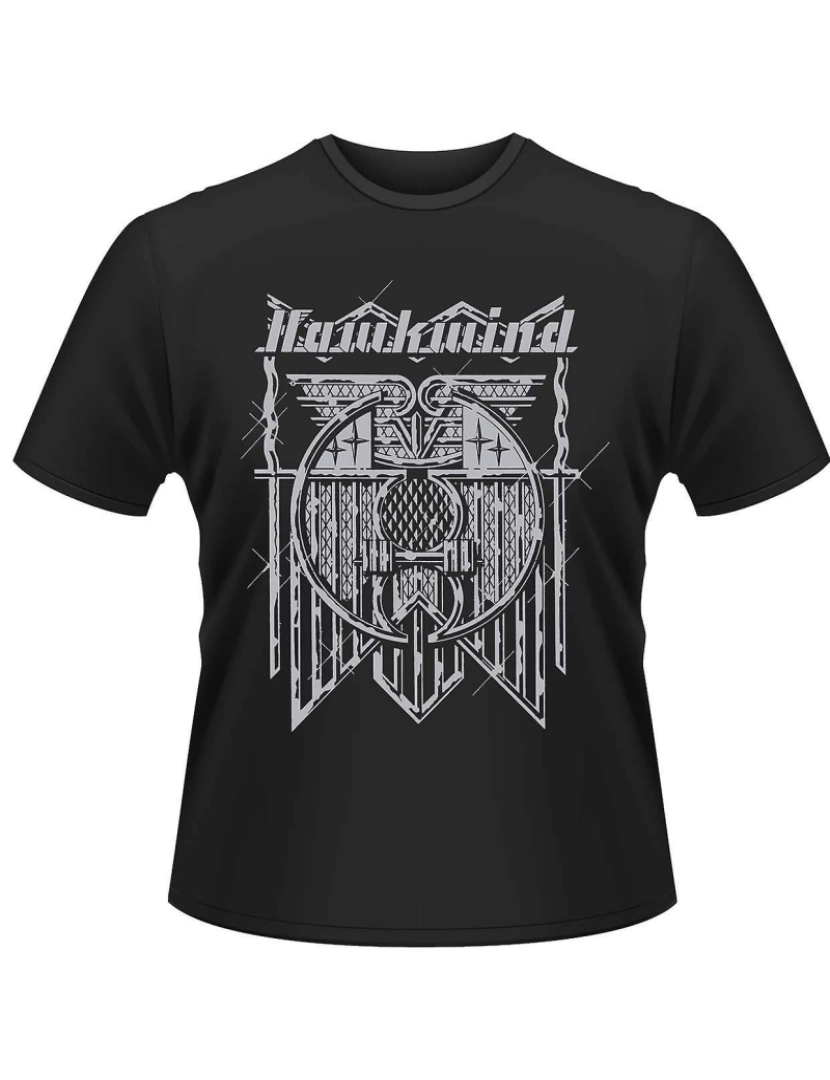 Rockinstone - T-shirt Hawkwind Doremi (prata)