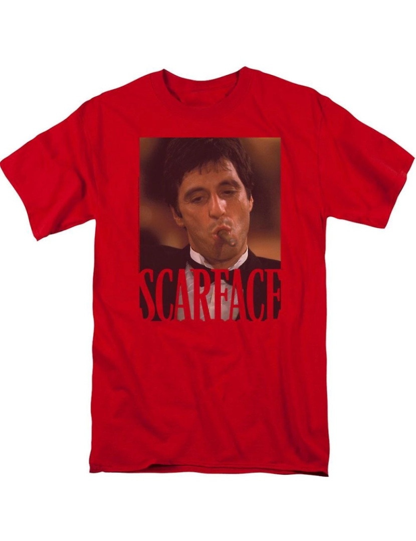 Rockinstone - T-shirt Scarface fumando charuto