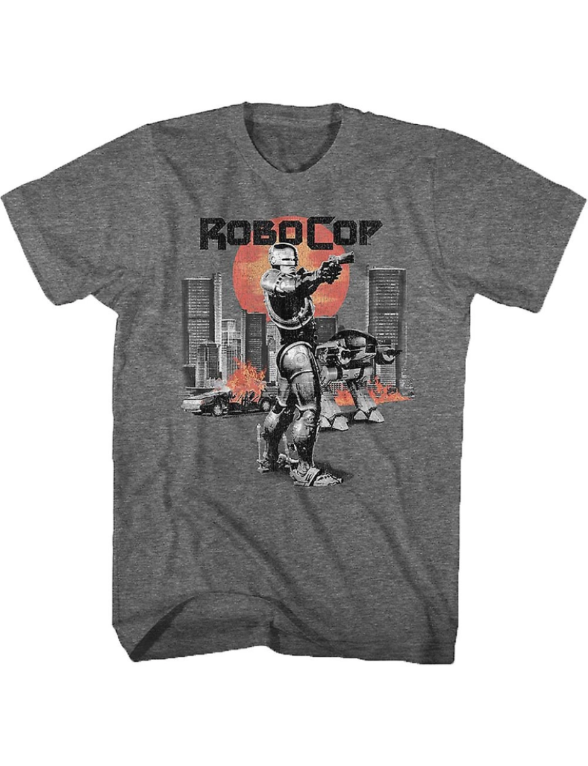 Rockinstone - T-shirt ED-209 e Robocop