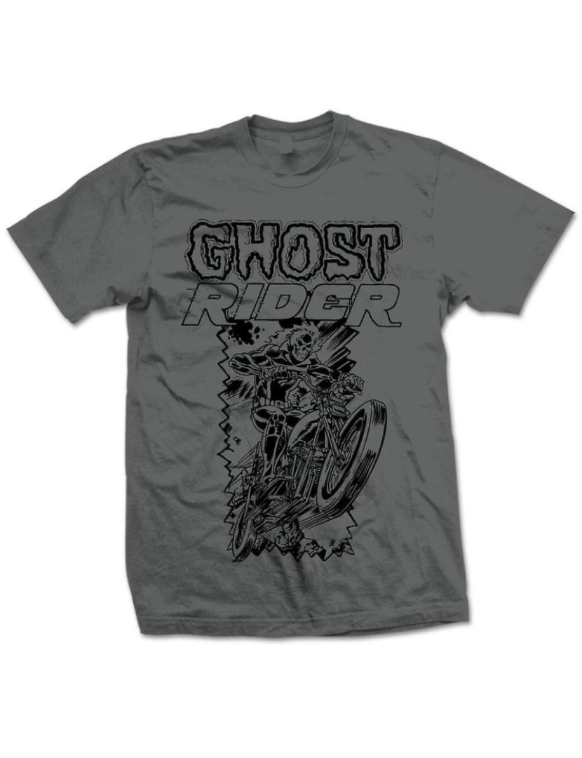 Rockinstone - T-shirt Motoqueiro Fantasma Simples