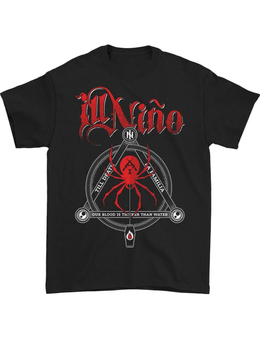 Rockinstone - T-shirt Ill Nino Viúva Negra