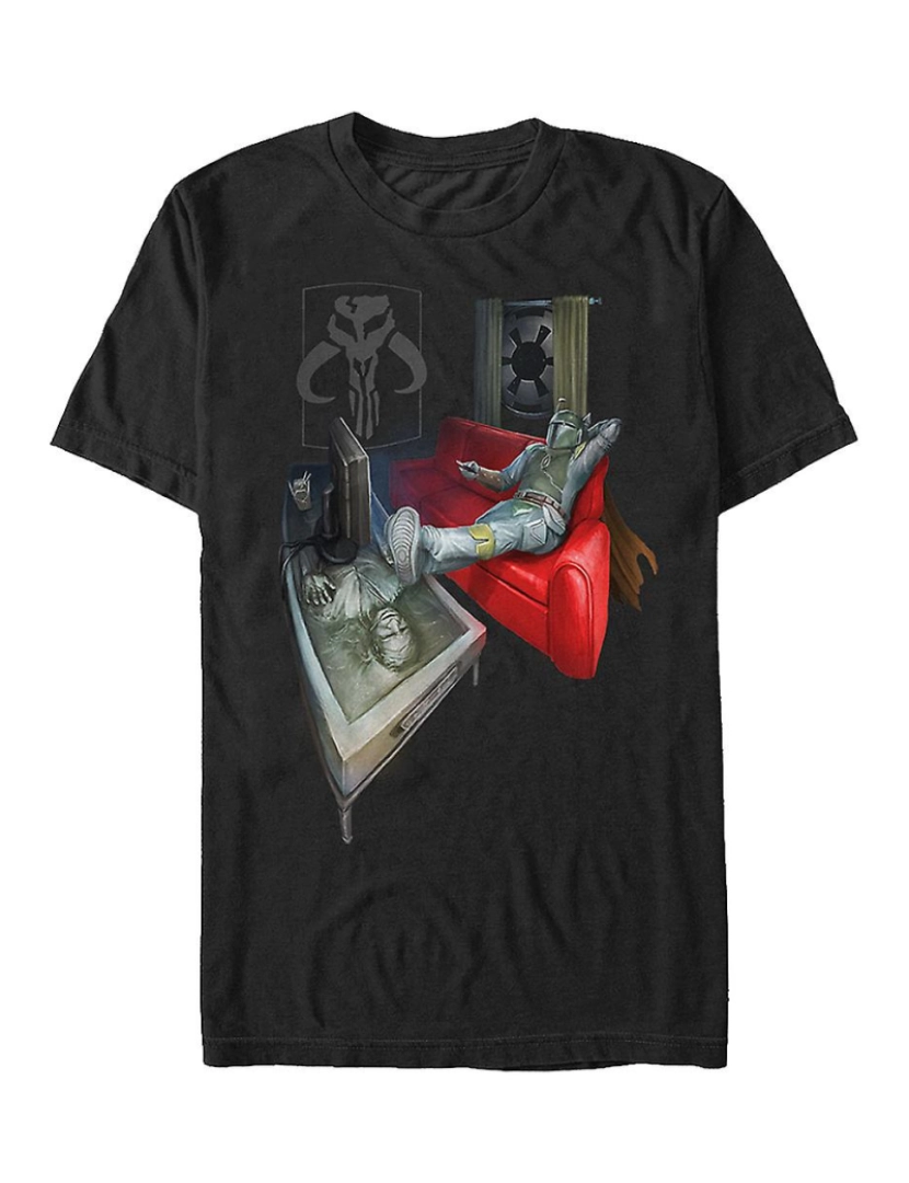 Rockinstone - T-shirt Boba Fett Carbonite Han Solo