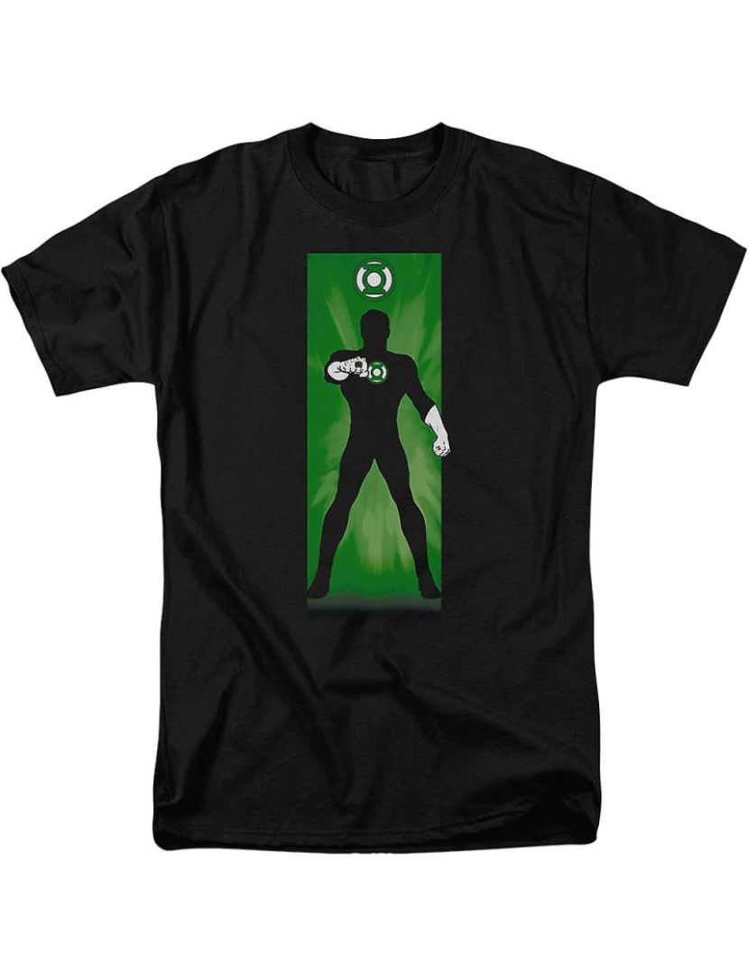 imagem de T-shirt Silhueta Lanterna Verde1