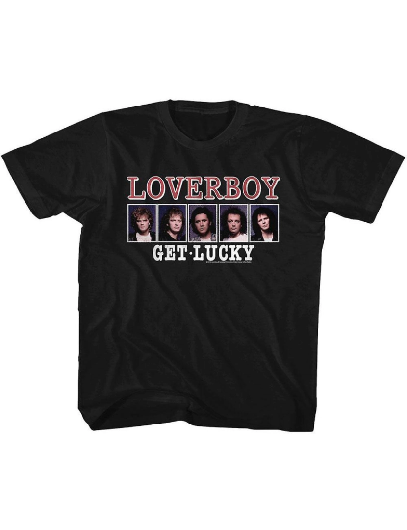 Rockinstone - T-shirt Loverboy tem sorte, juventude