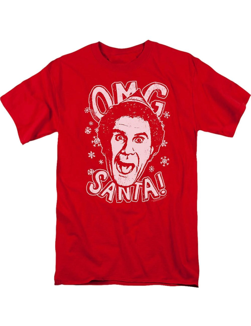 imagem de T-shirt Elfo meu Deus Papai Noel1