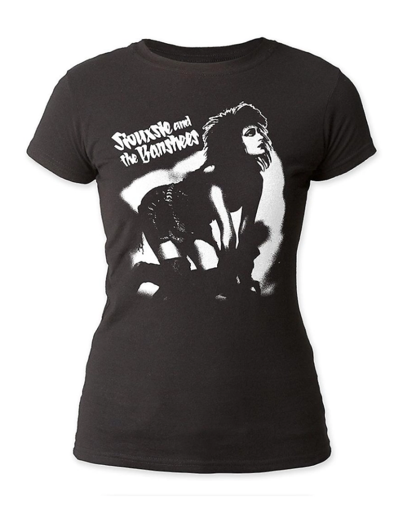 Rockinstone - T-shirt Senhoras Siouxsie e as Banshees