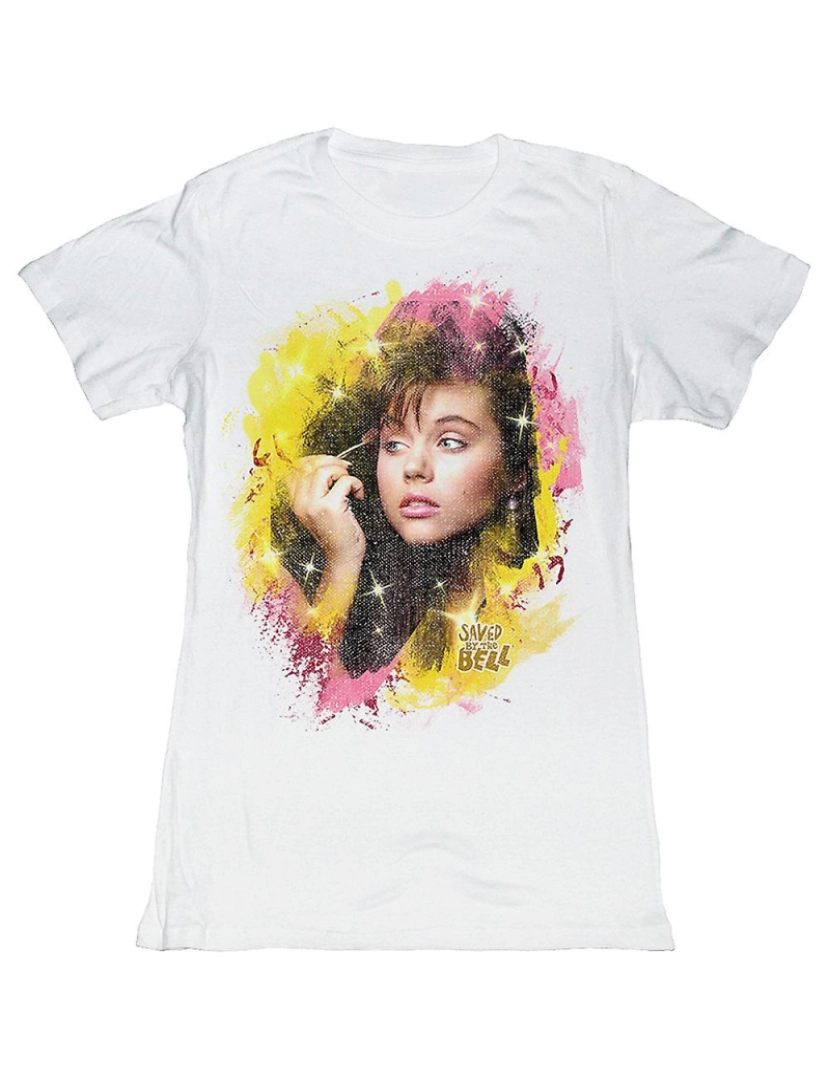 Rockinstone - T-shirt Camiseta Junior Kelly Kapowski salva pelo sino