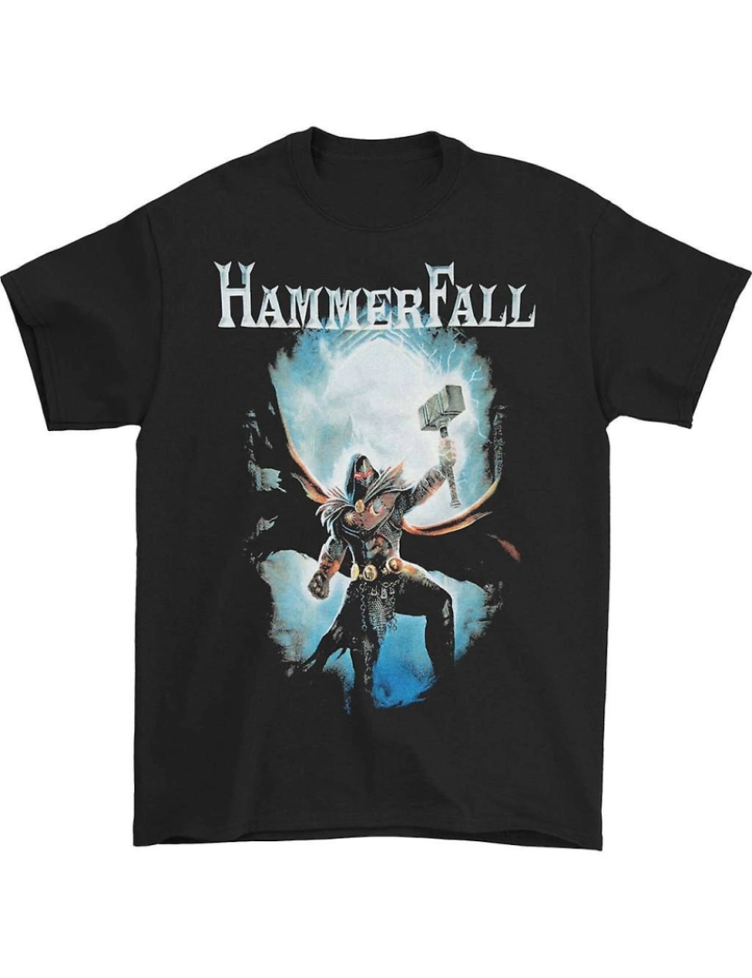 Rockinstone - T-shirt Excursão Hammerfall Hector Hammer