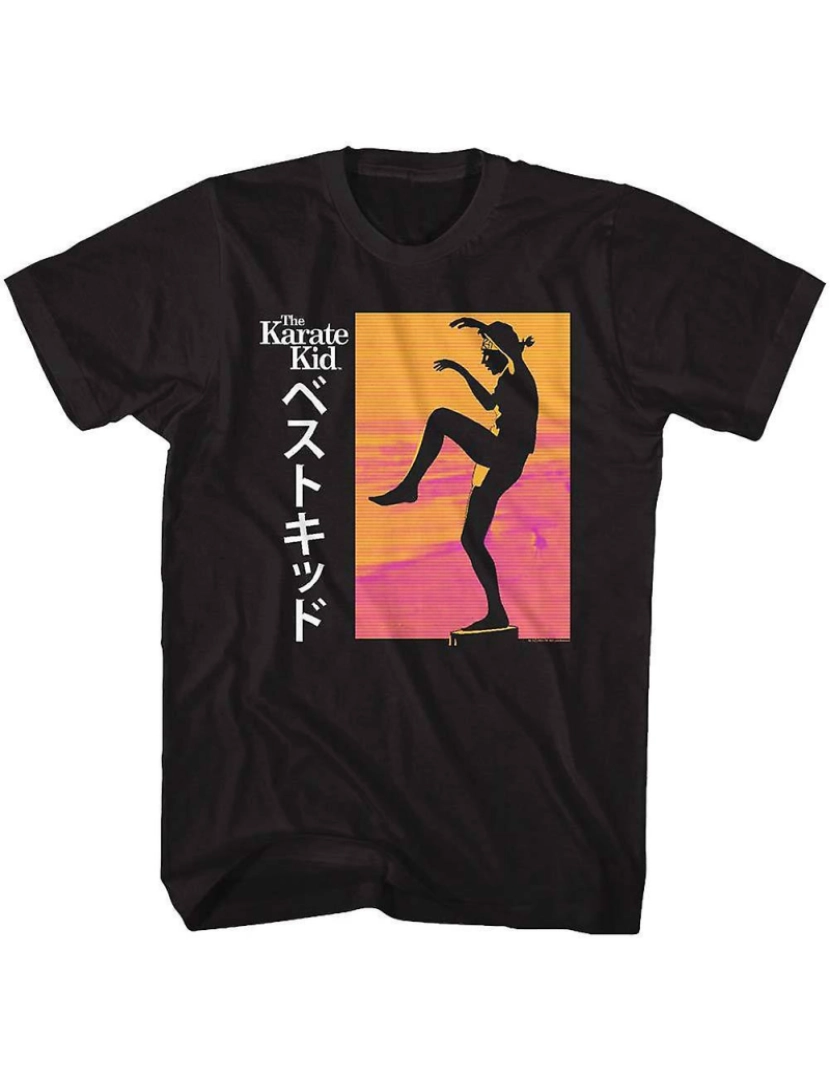 Rockinstone - T-shirt Karatê Kid Texto Japonês Daniel