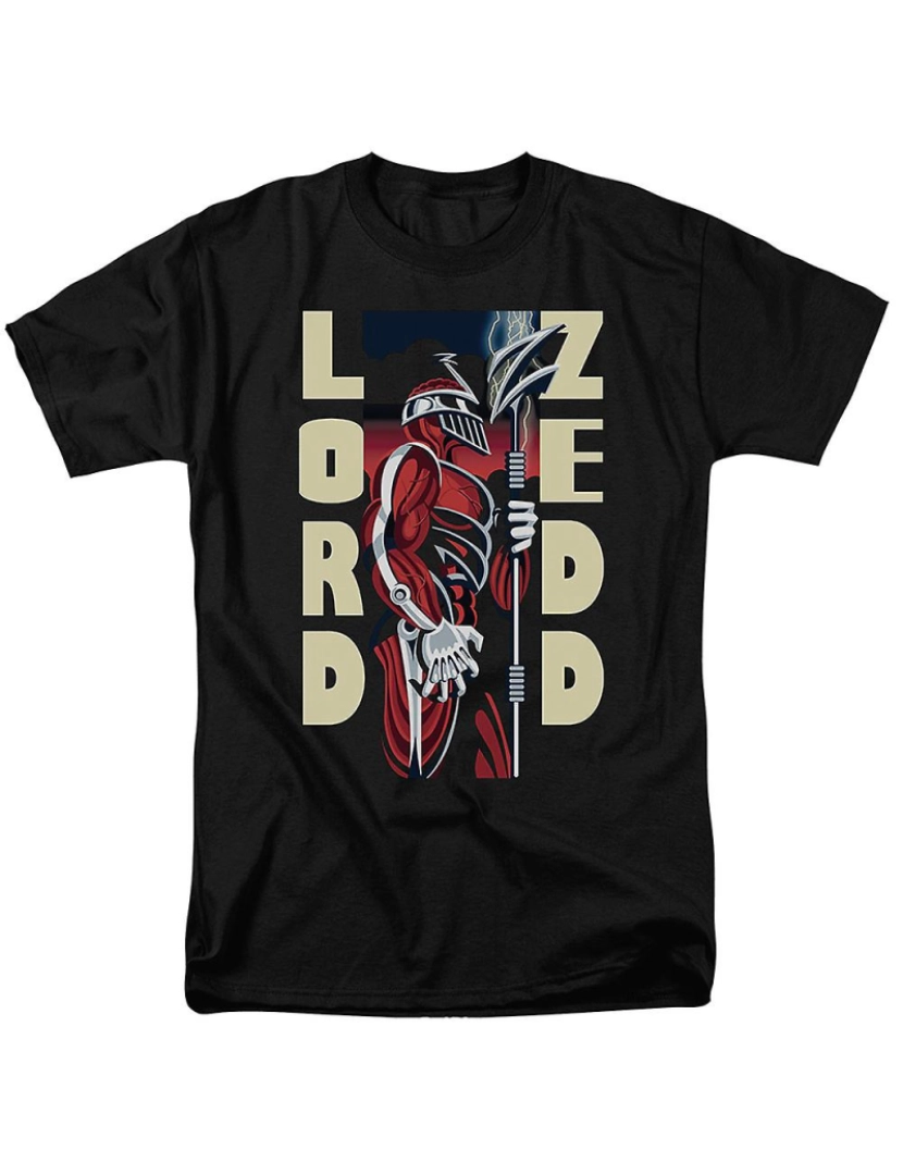 Rockinstone - T-shirt Lord Zedd Poderoso Morphin Power Rangers